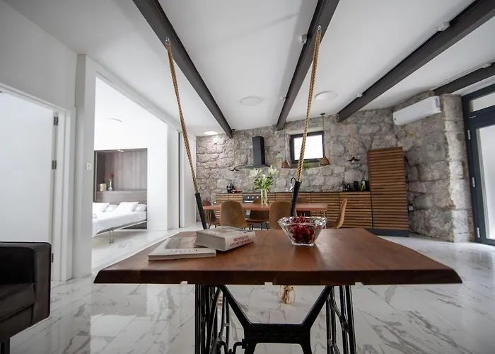 Loft With Rooftop Garden Terrace By The Ferienhaus Opatija